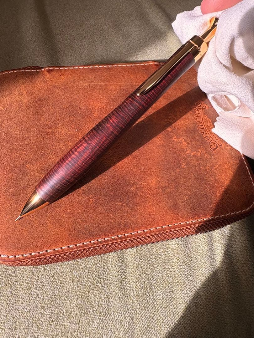 こぶた工房　サイアミースローズウッド 極上+エクセレントカーリーツートン