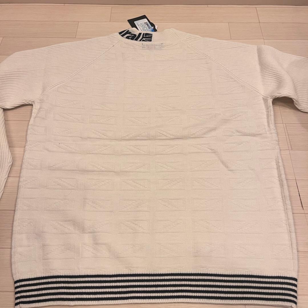 16900円 Admiral モックネックニット XL 白