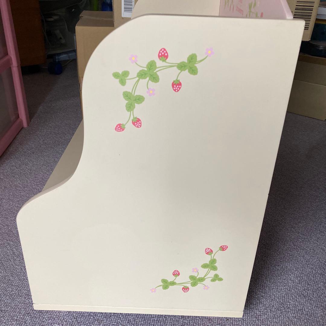 マザーガーデン　棚　シェルフ　ベッドサイドチェスト　木製家具　うさもも　野いちご