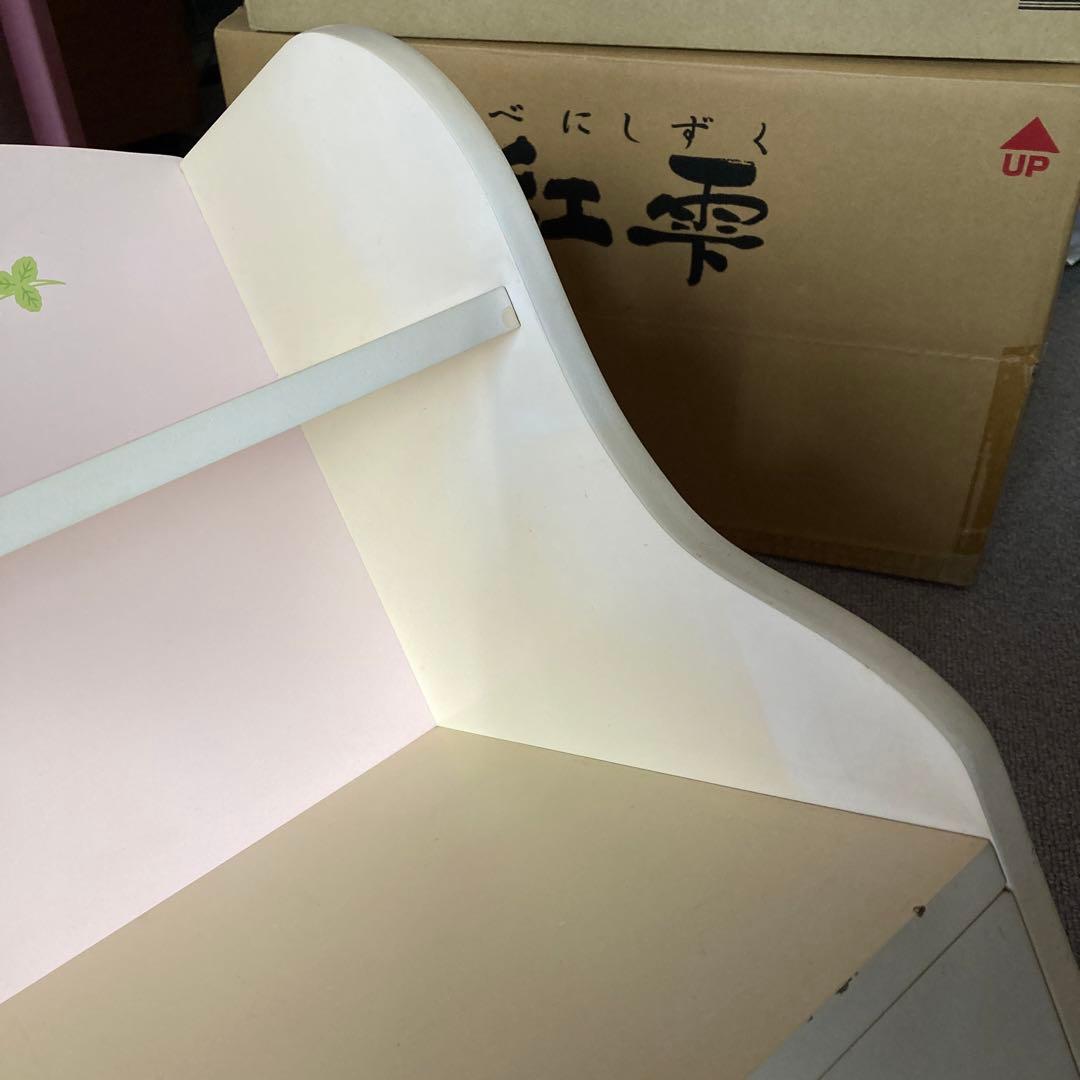 マザーガーデン　棚　シェルフ　ベッドサイドチェスト　木製家具　うさもも　野いちご