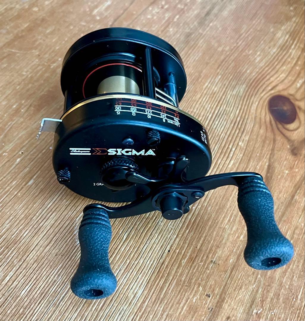 超美品！　レアなビンテージ　シェークスピア　シグマ　0001 ベイトリール CA