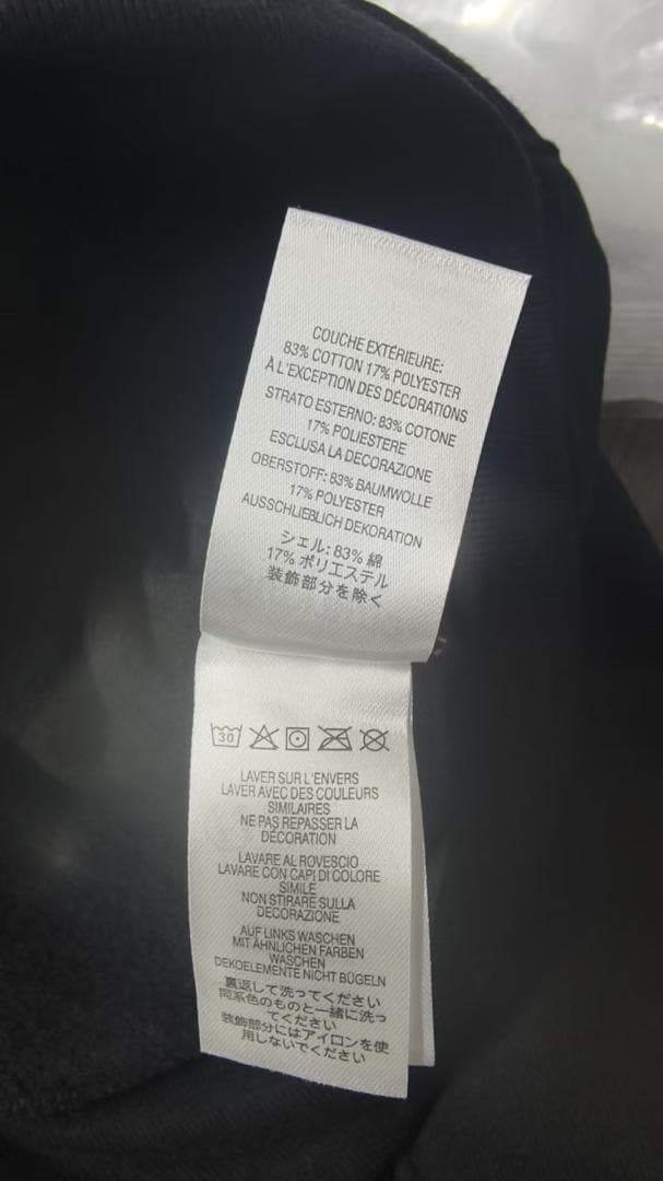 Supre☆me ジップアップ パーカー 黒~~~