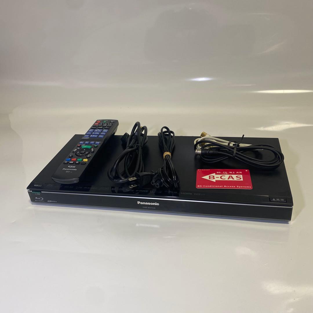 美品✨Panasonic DMR-BWT530 ブルーレイレコーダー　付属品多数
