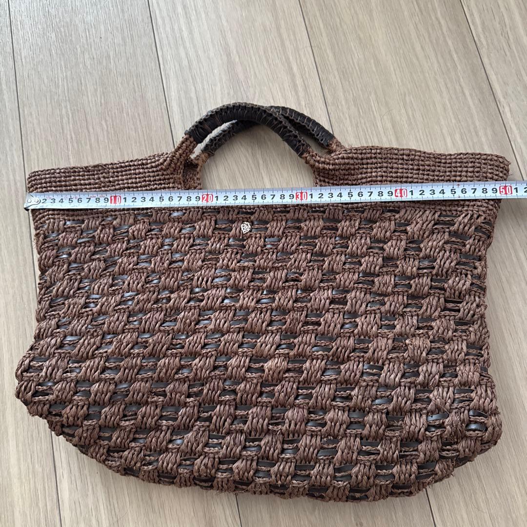 ヘレンカミンスキー　カゴバック　ブラウン