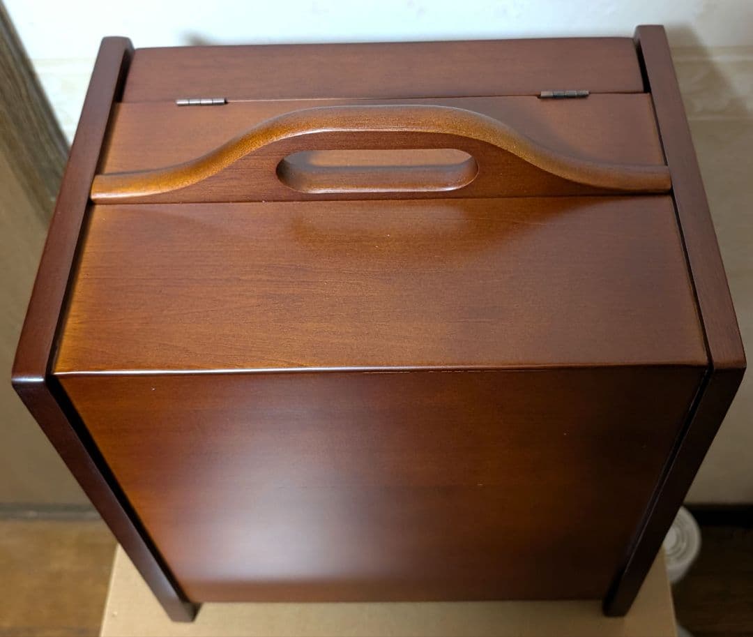 【未使用】木製ドレッサー ミラー付き 引き出し付き