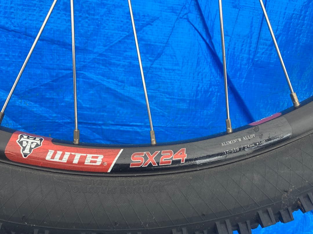 WTB SX24 ホイールセット IRC MIBROX 26インチ