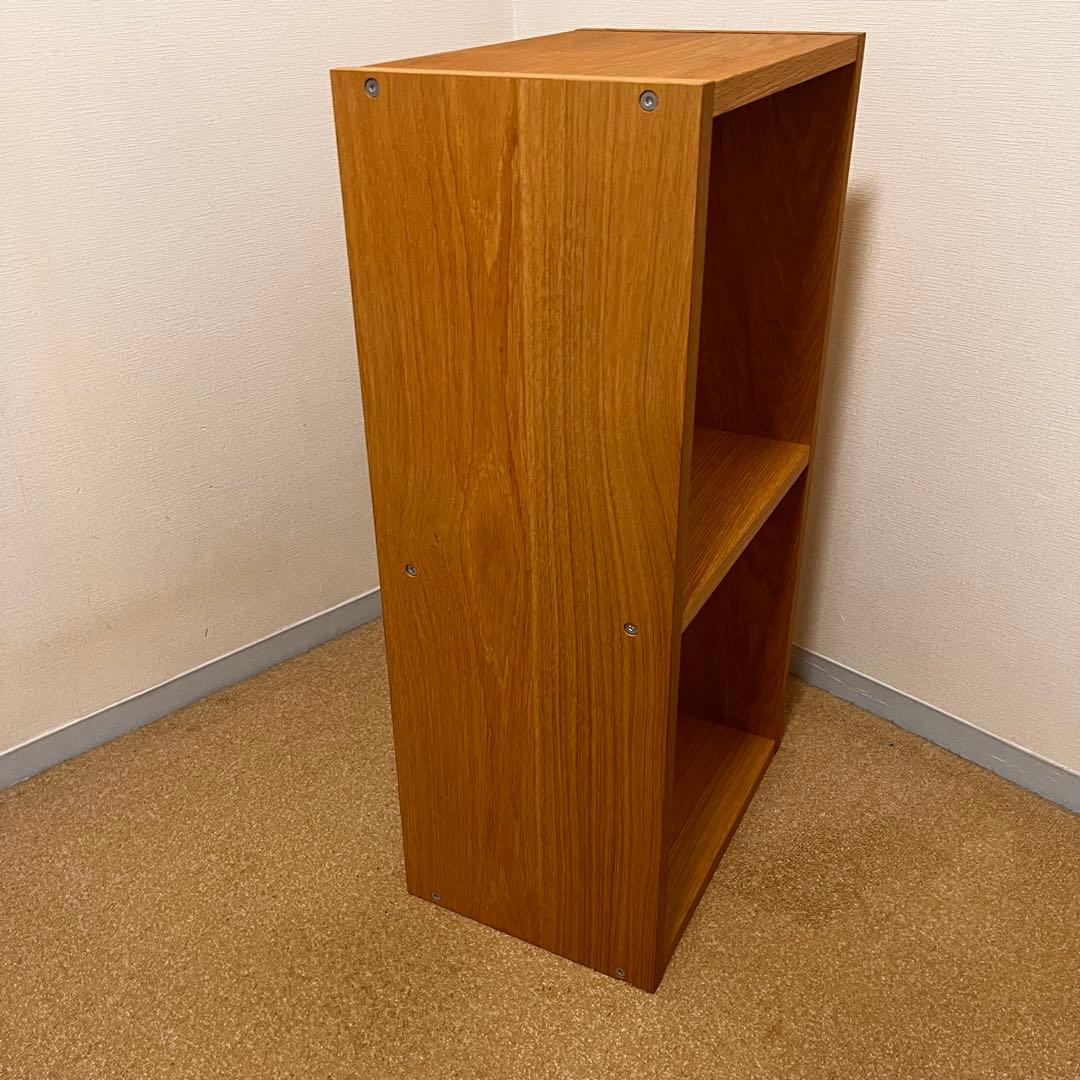 無印良品　スタッキングシェルフ オーク材 2段
