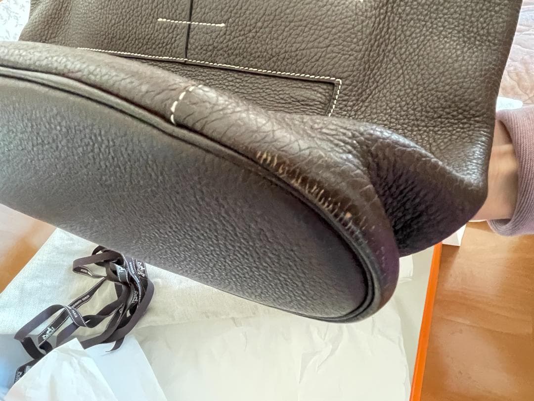 HERMES グッドニュース GM エトゥープ L刻印（箱・袋付）