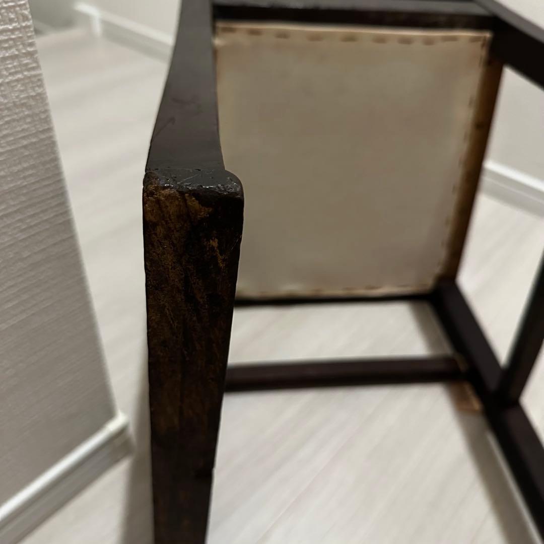 イギリス　アンティークダイニングチェア