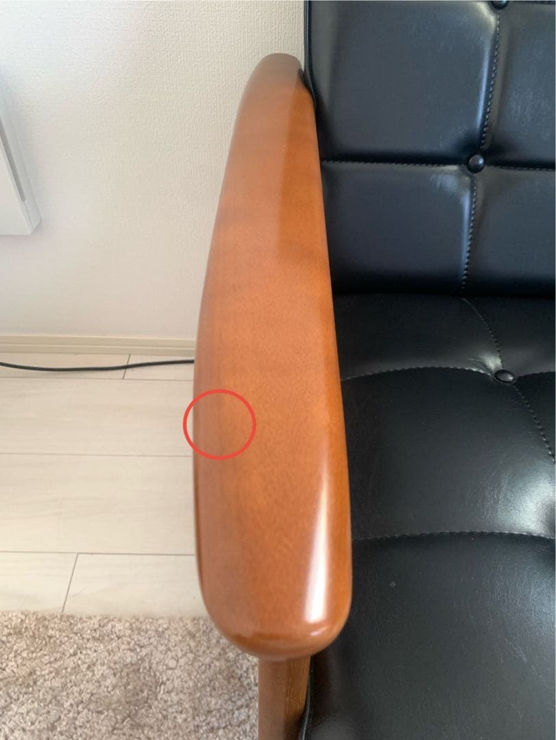 【24年購入品】カリモク60 Kチェア 1シーター スタンダードブラック