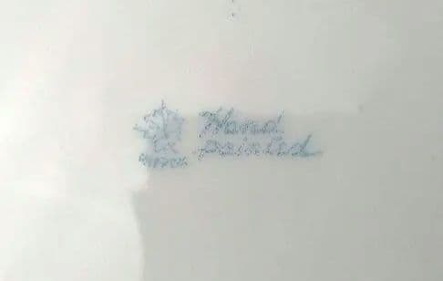 オールドノリタケ コバルト 金彩点盛り薔薇絵皿」