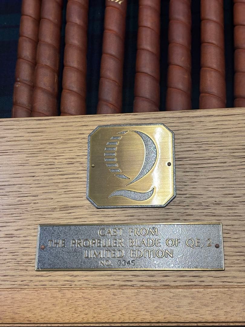 値下げ！クィーンエリザベス ゴルフクラブセット 木製ケース付き 中古