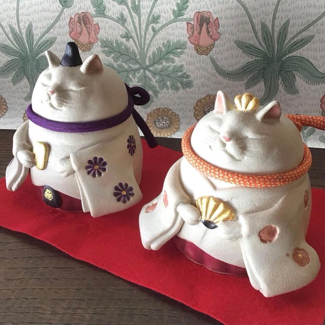 とう　だるま猫雛