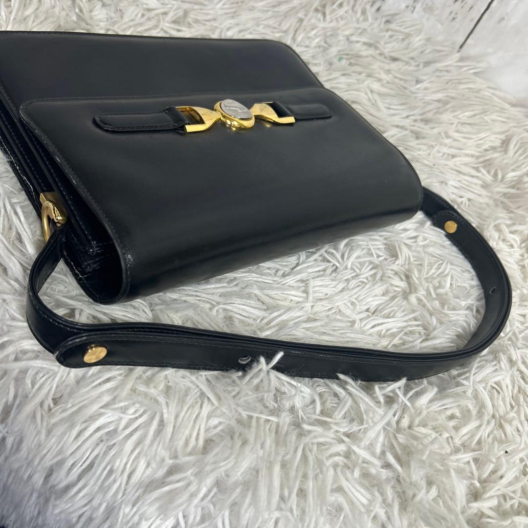 GUCCI ヴィンテージ レザー ワンハンド バッグ ショルダーバッグ