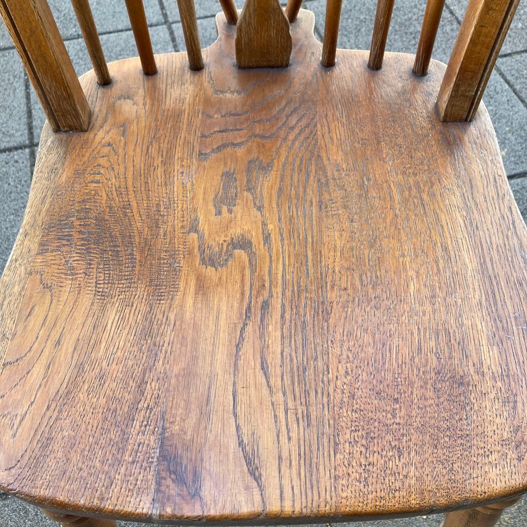 アンティークホイールバックチェア　英国