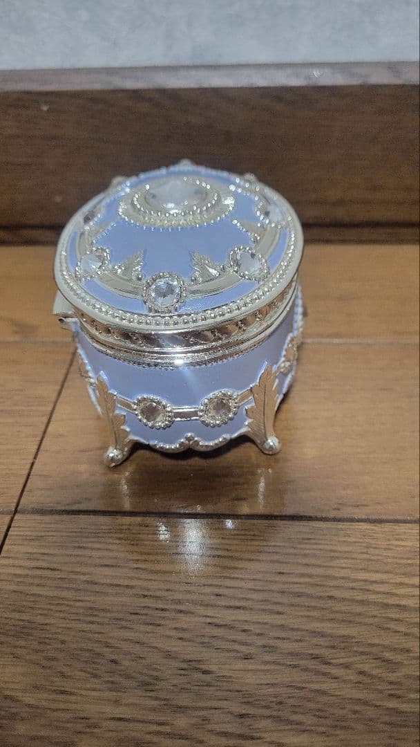 スワロフスキー　サンキョー アンチモニー　オルゴール　星に願いを