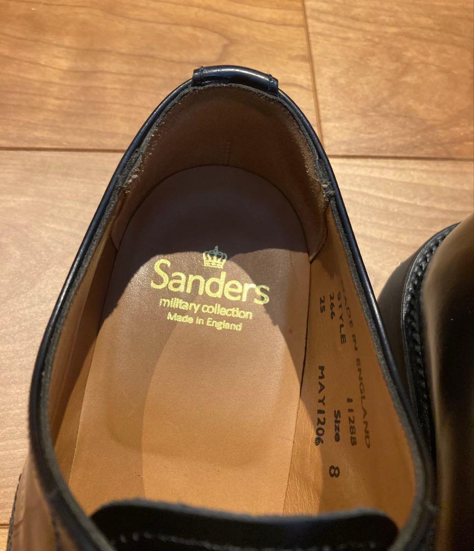 売り切り最終値下げ 新品UK8 サンダースミリタリーダービーシューズ 27㎝