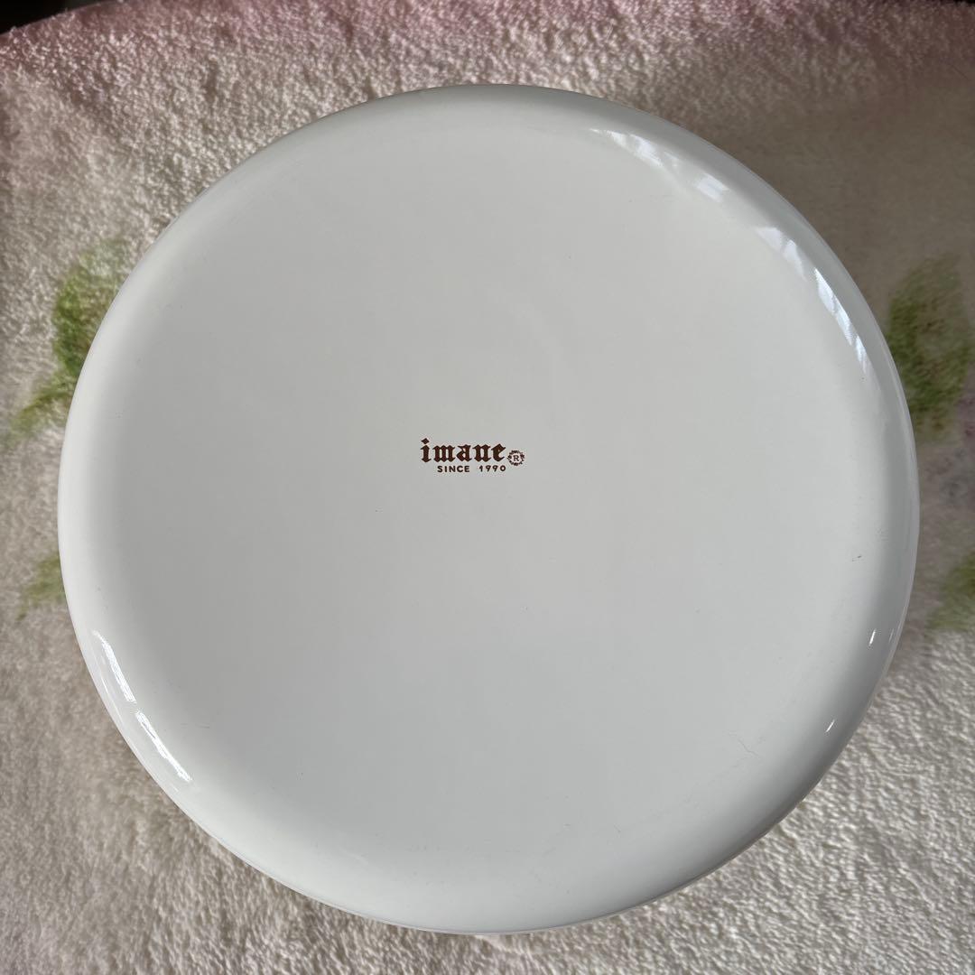 イマン　ホーロー製　プリンセスローズ　丸缶3個セット