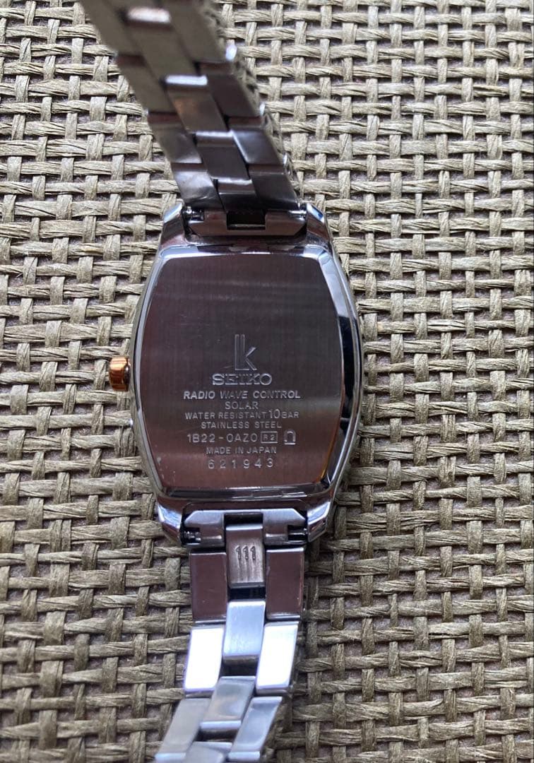SEIKO ルキア　電波ソーラー時計　１Ｂ２２－0AZ0