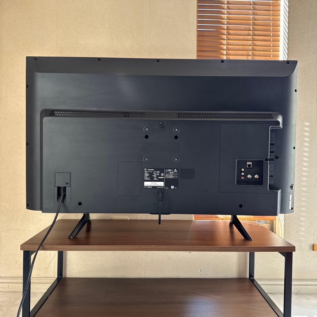 SHARP 2019年製 AQUOS 42V型液晶テレビ 外付機器対応