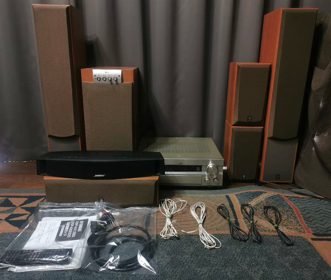 ヤマハ　アンプ&スピーカー　6.1chサラウンドシステム