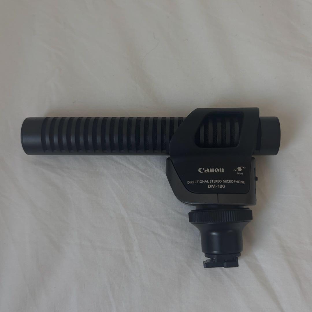 日本製 Canon DM-100 マイク 指向性　ビデオカメラ用