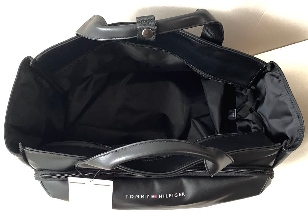 新品★トミーヒルフィガー ゴルフ★ユースフル トートバッグ★ゴルフバッグ黒