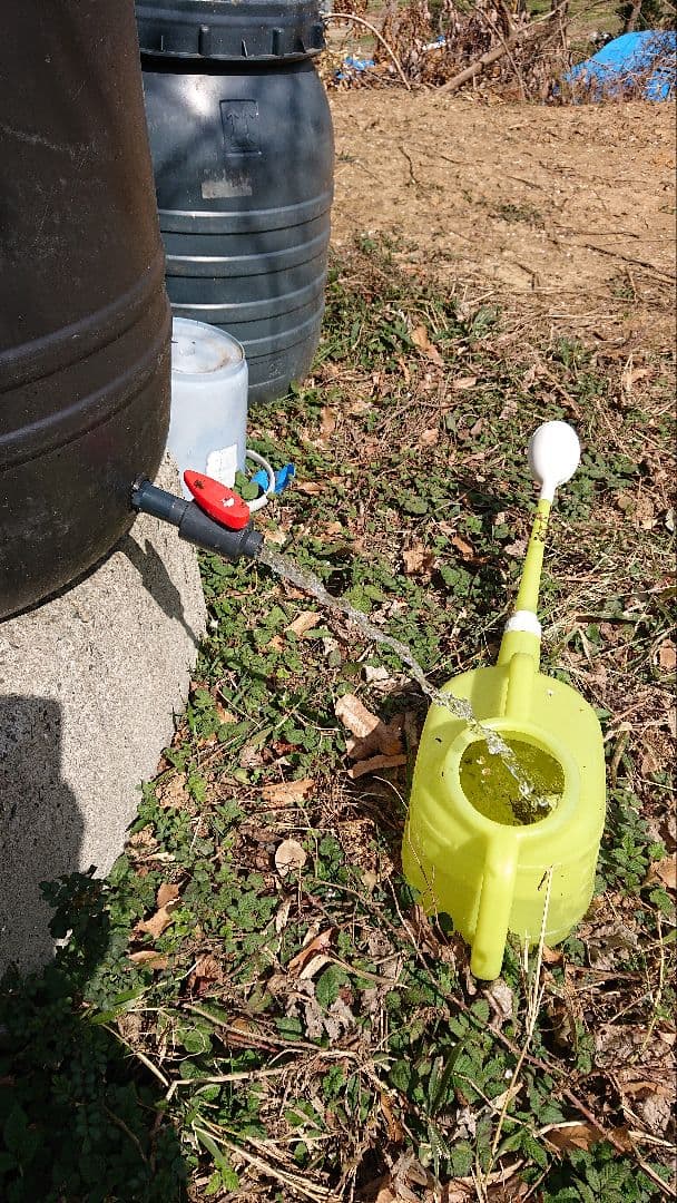 雨水タンク170Lコック付き