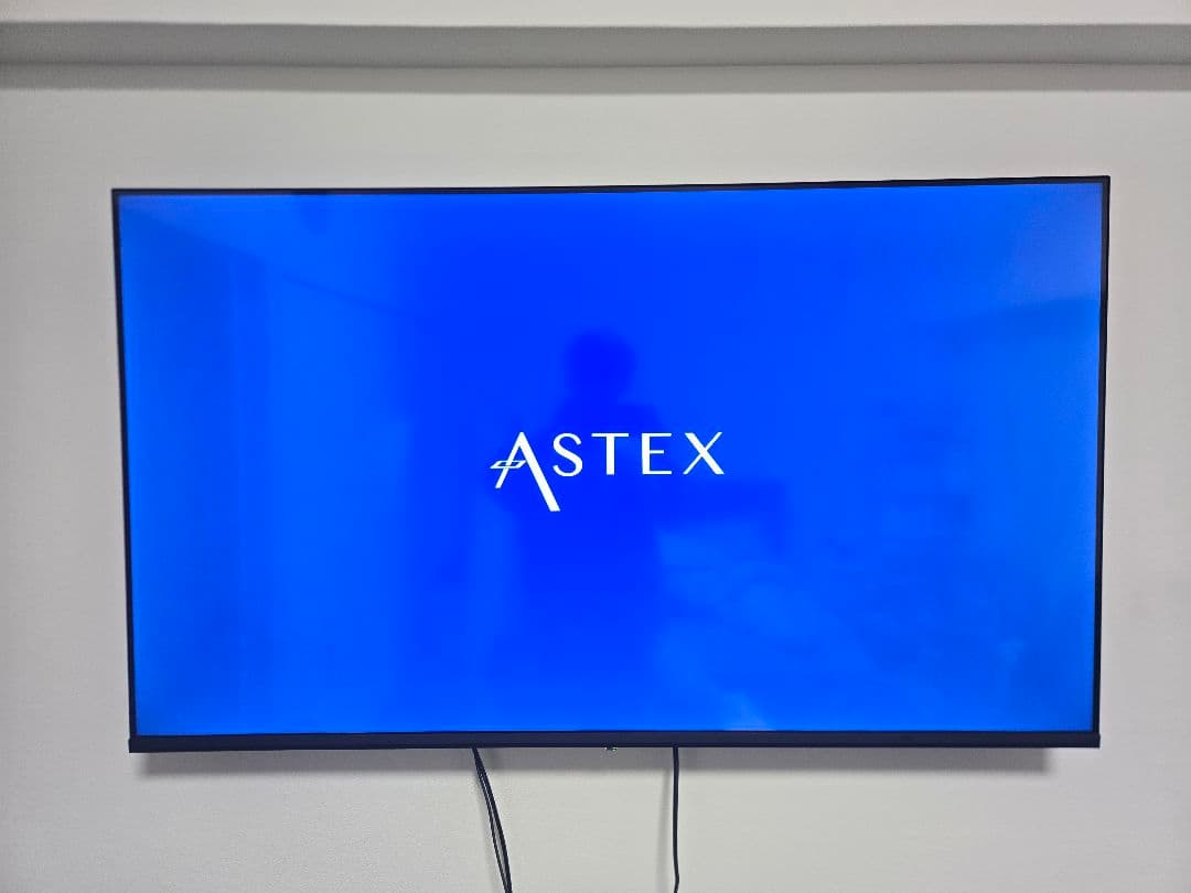 【美品】ASTEX 50インチ 4K HDR チューナーレスTV