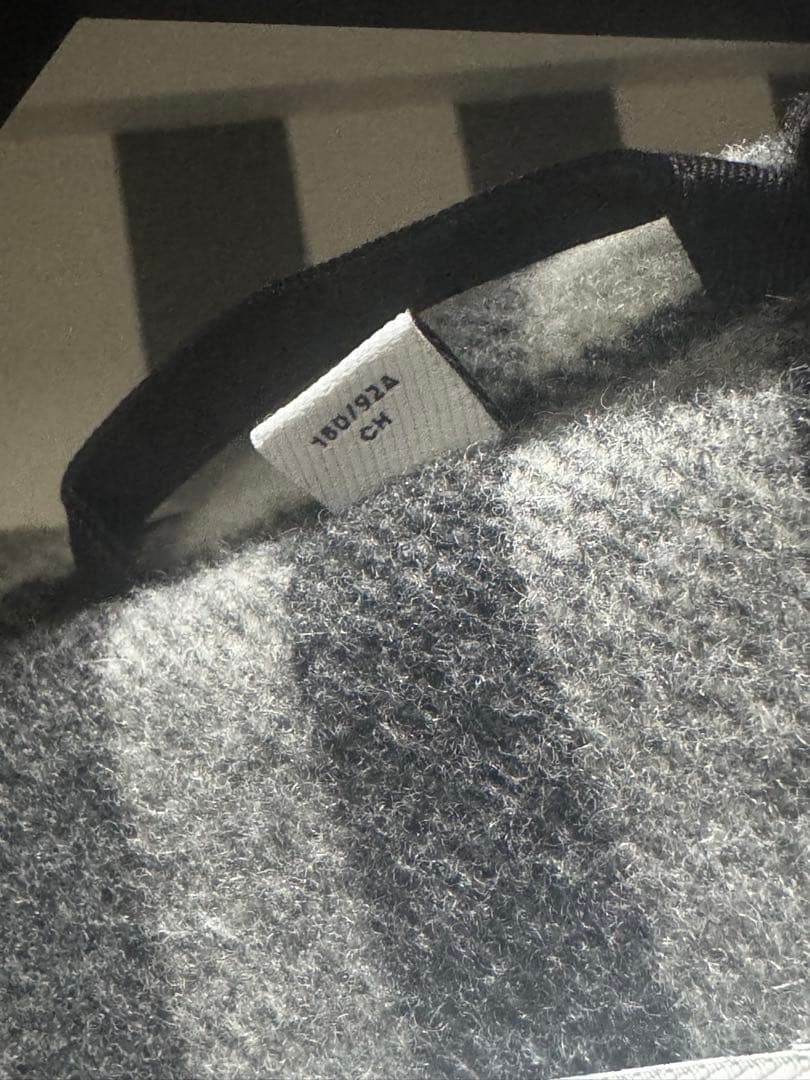 バーバリーロンドン　黒　グレーチェック　 ダッフルコート メンズ　L 新品