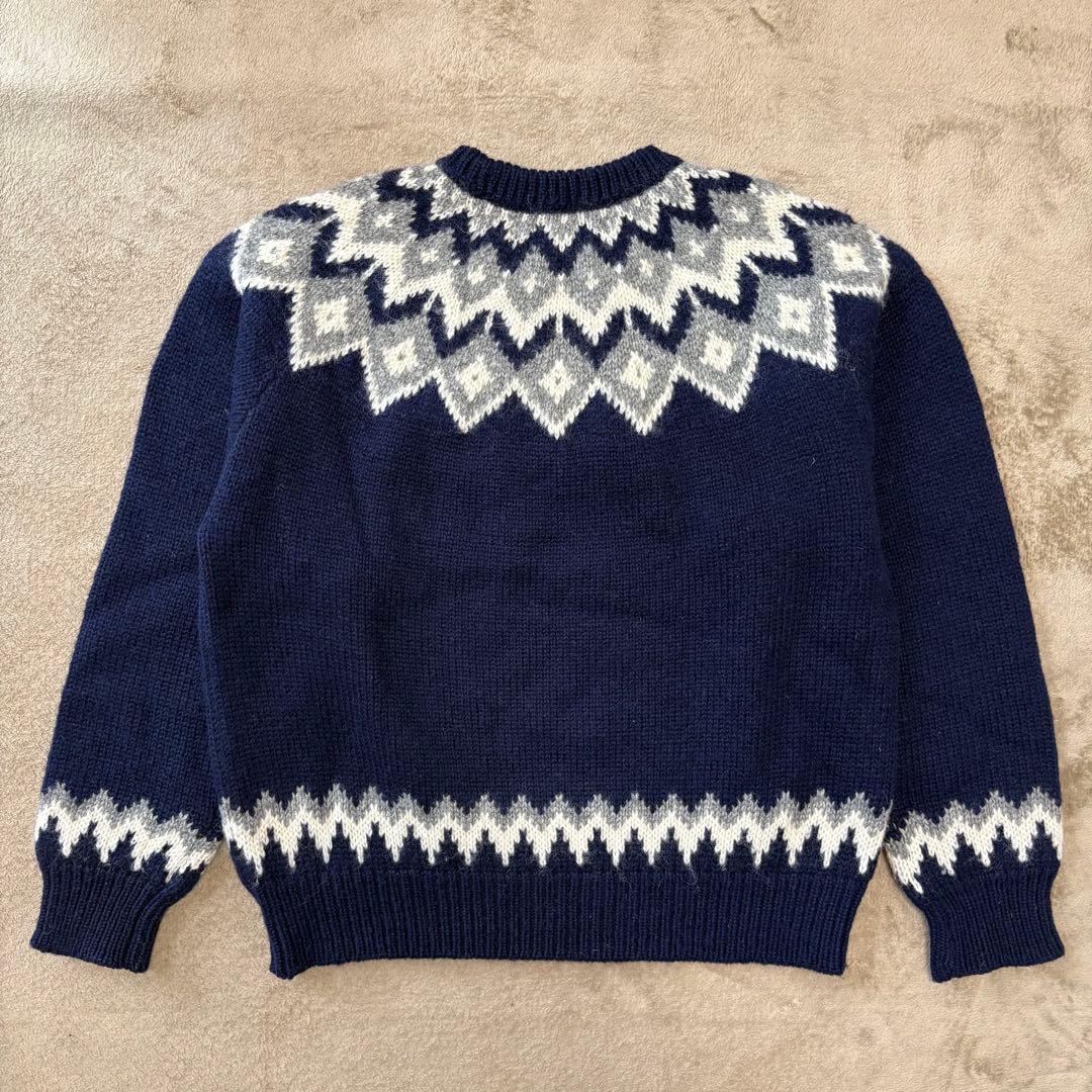 【極稀少】LL.Bean 80-90s ヴィンテージノルディックニット セーター