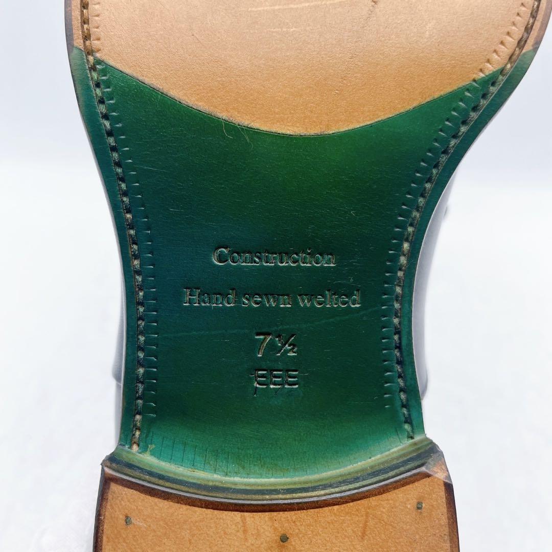 高級ライン✨ハンドソーン✨ユニオンインペリアル ストレートチップ 内羽根 7.5