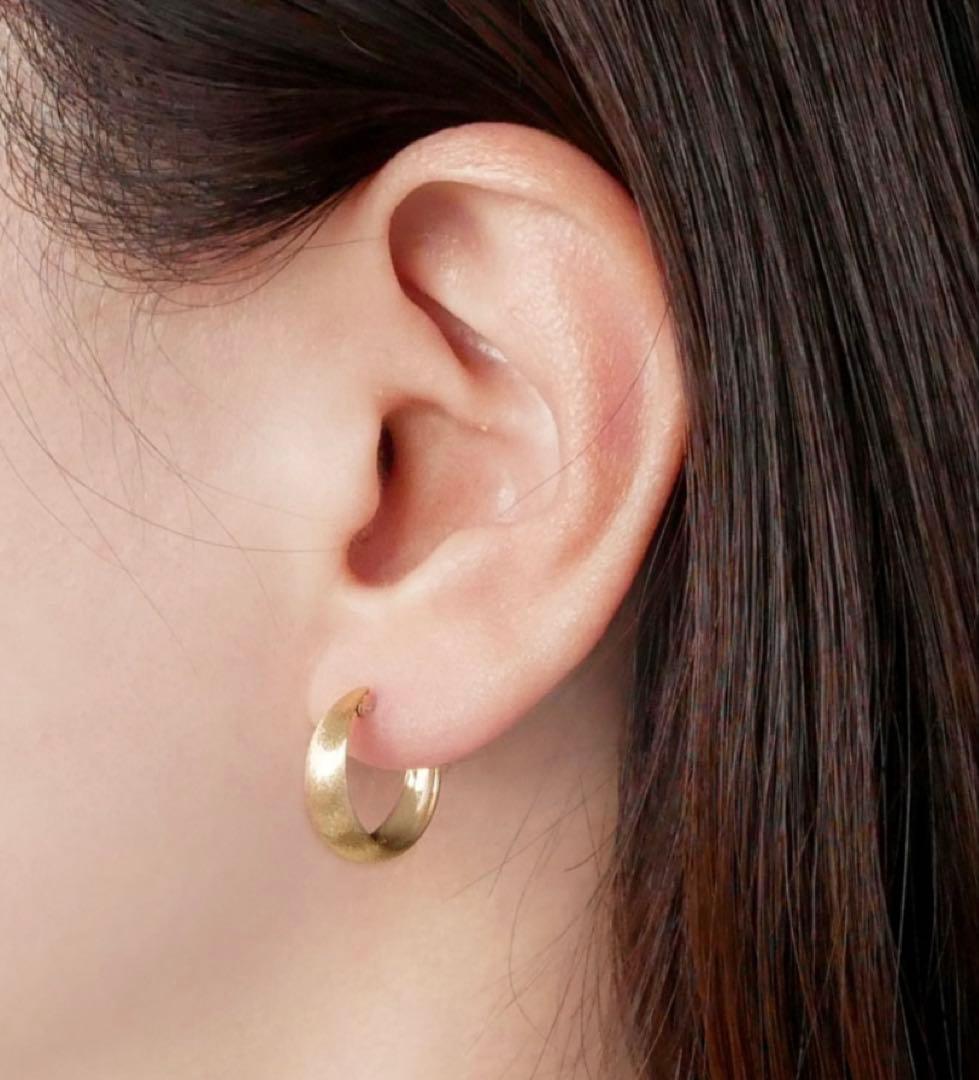 ヴァンドーム青山 フープピアス 片耳 K18