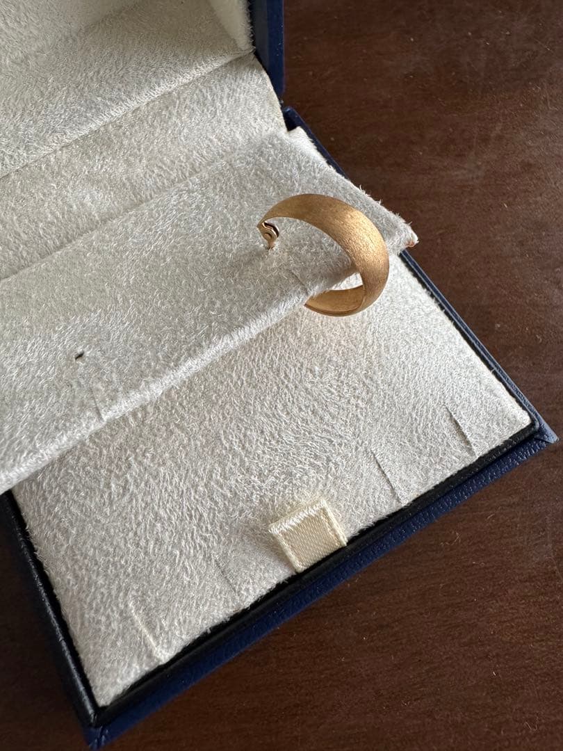 ヴァンドーム青山 フープピアス 片耳 K18