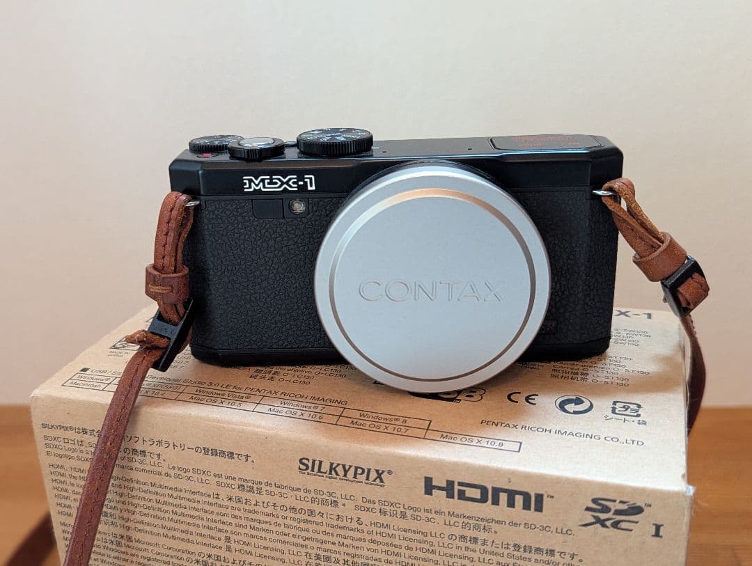 PENTAX MX-1 クラシックブラック デジタルカメラ 稼動 美品 中古