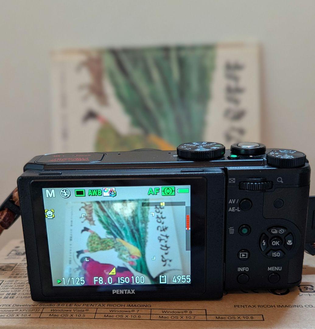 PENTAX MX-1 クラシックブラック デジタルカメラ 稼動 美品 中古