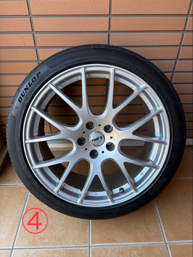 【TOM'S TM-05 19インチ 4本セット】※着払い