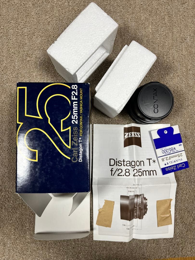 コンタックス CONTAX Distagon T＊25mm F2.8 MMJ美品