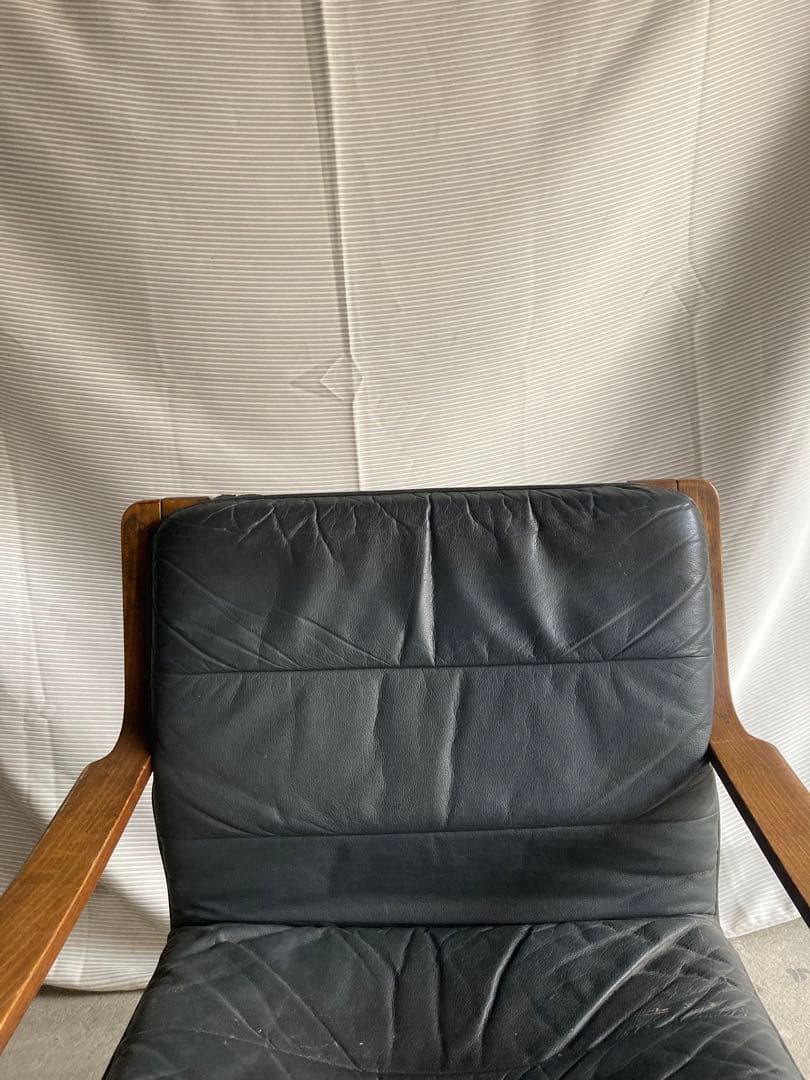 古道具　シングルソファ　ビンテージ