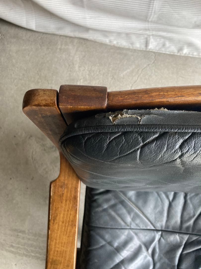 古道具　シングルソファ　ビンテージ