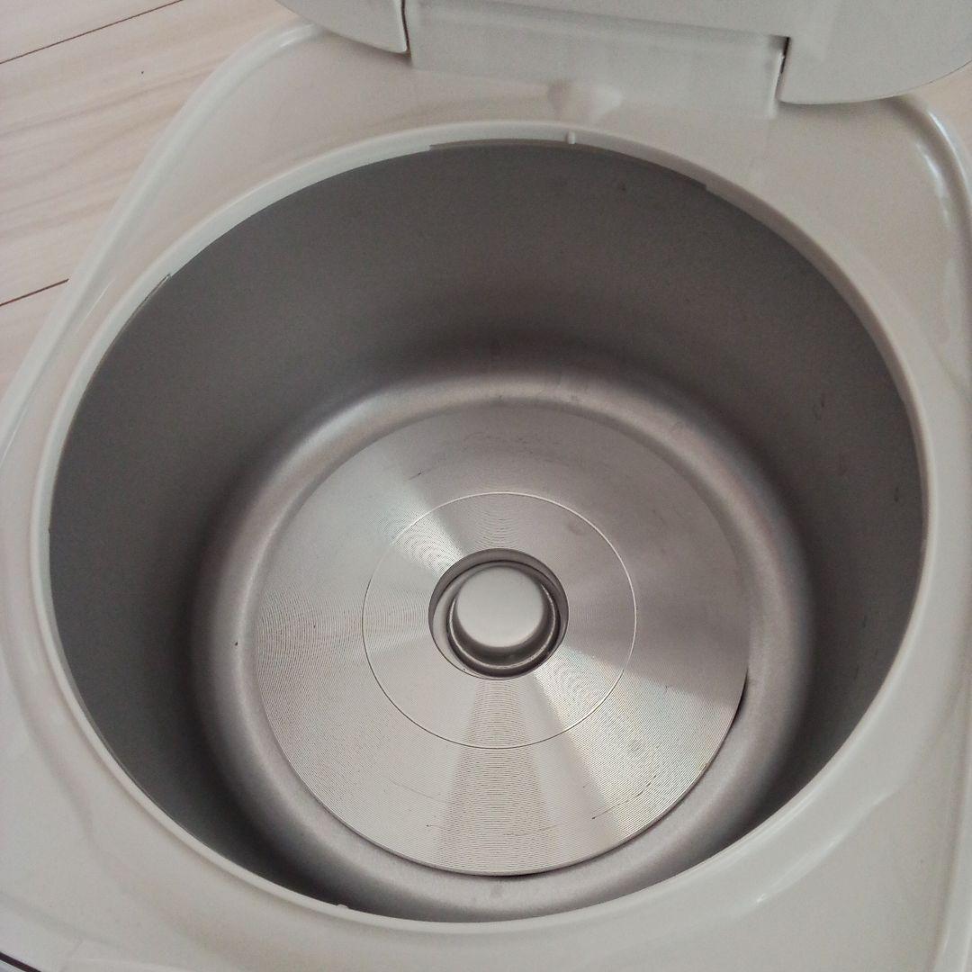 (中古品)　TIGER ホワイト炊飯器 デジタル表示