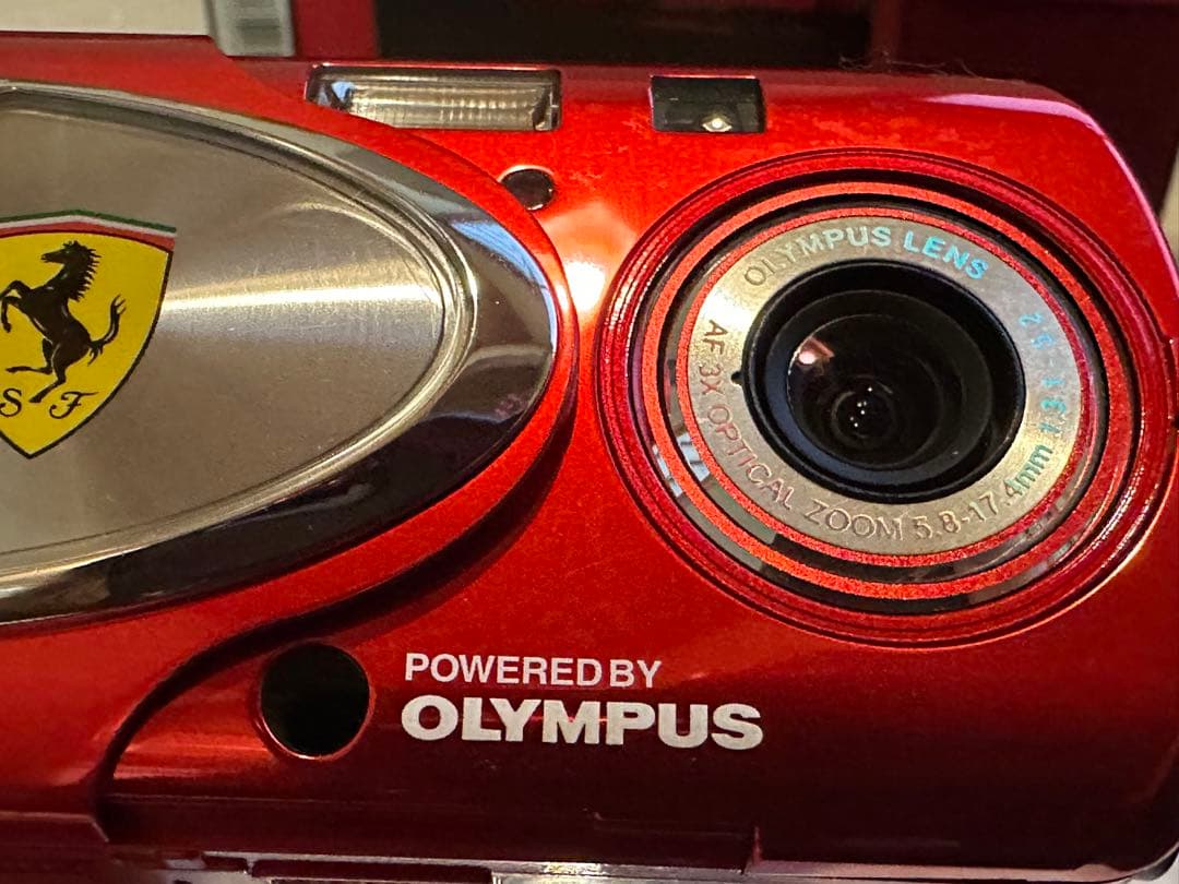 超レア オリンパス フェラーリ デジタルカメラ 2003 限定 不動 ジャンク