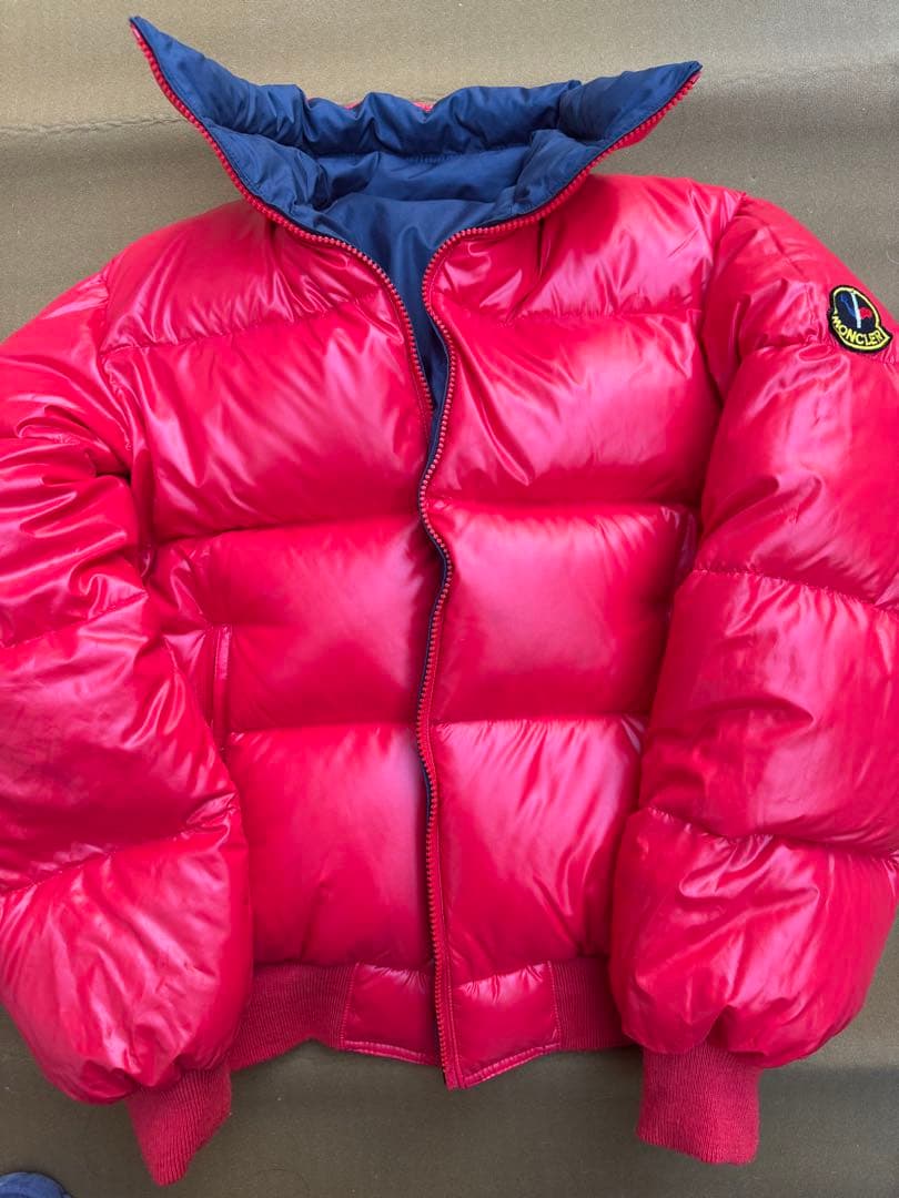 アシックス製　モンクレール　ヴィンテージ　美品　リバーシブル