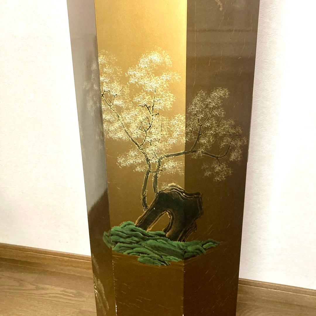 中国家具 八角型 8杯 引き出し 箪笥 チェスト 花台 高卓 飾り台