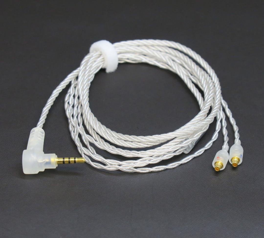 イヤホン ALO audio Pure Silver Litz 2.5mm-MMCX