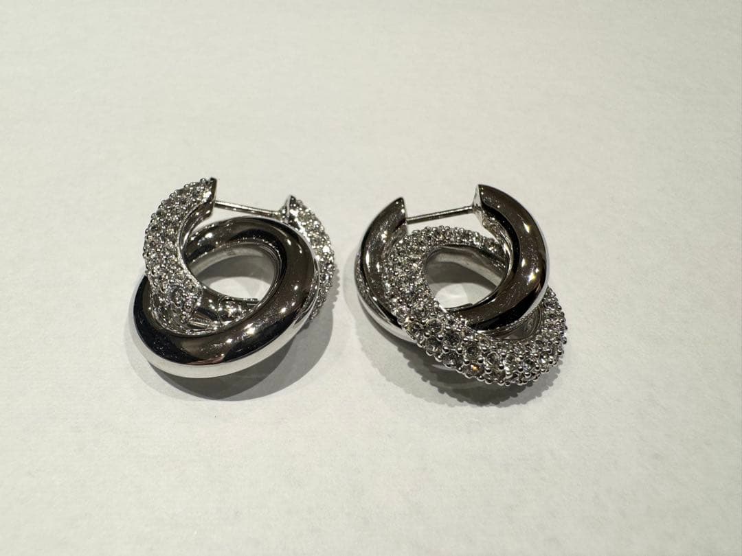 スワロフスキー Dextera フープピアス 川村壱馬着用モデル