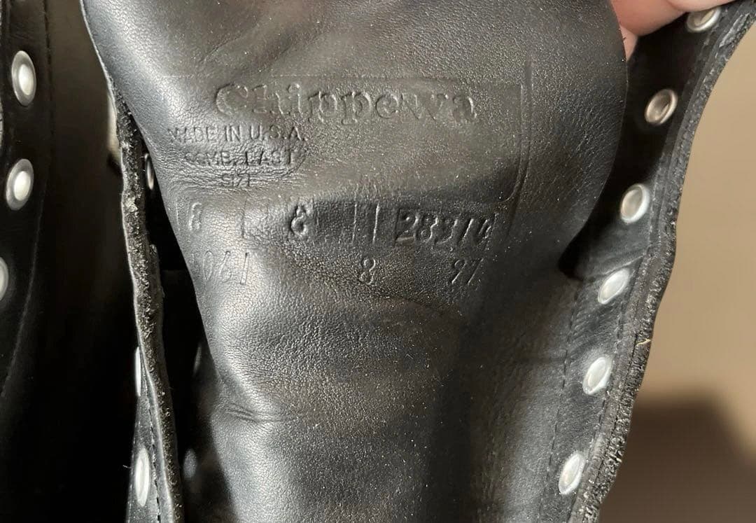 CHIPPEWA チペワ 25061 6インチ MOC BOOTS 26cm