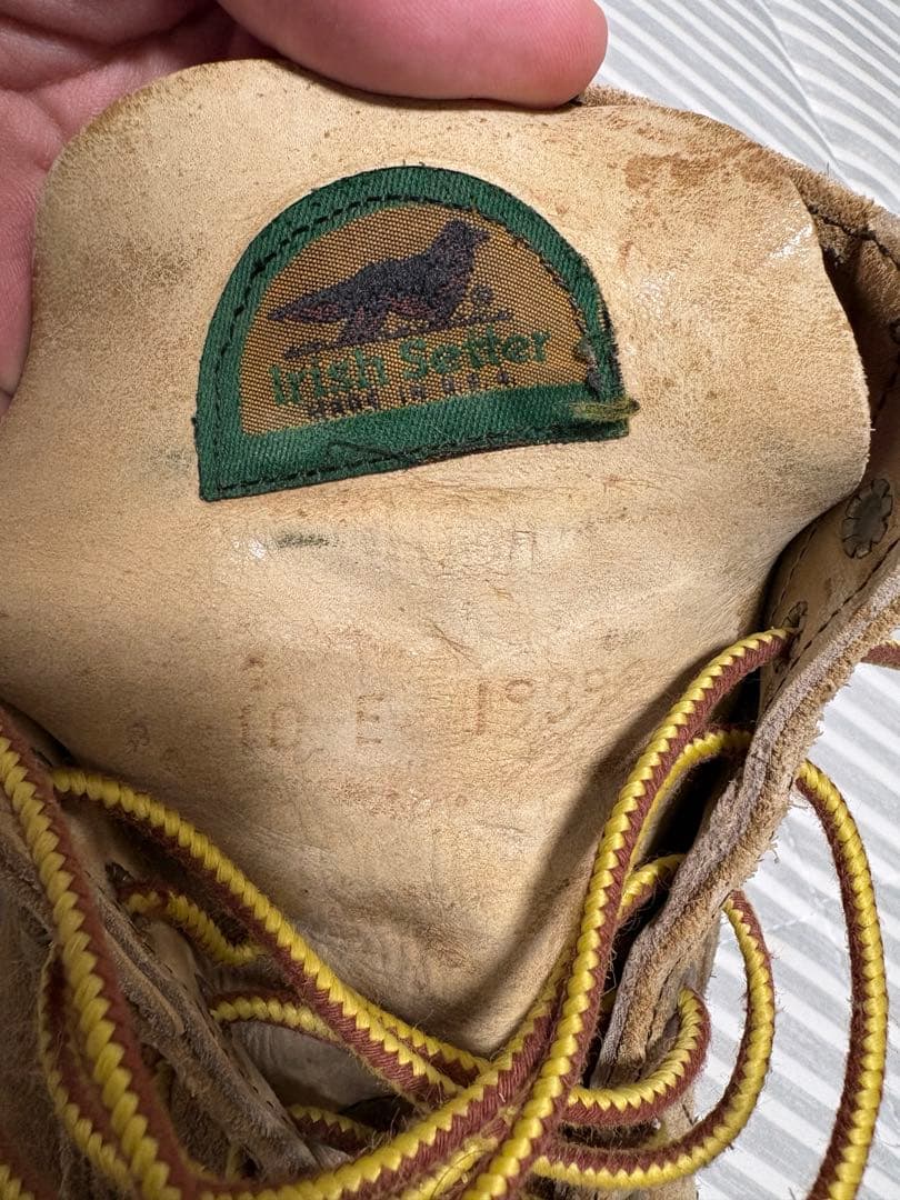 【90sヴィンテージ】レッドウィング 8167 半円犬タグ アイリッシュセッター