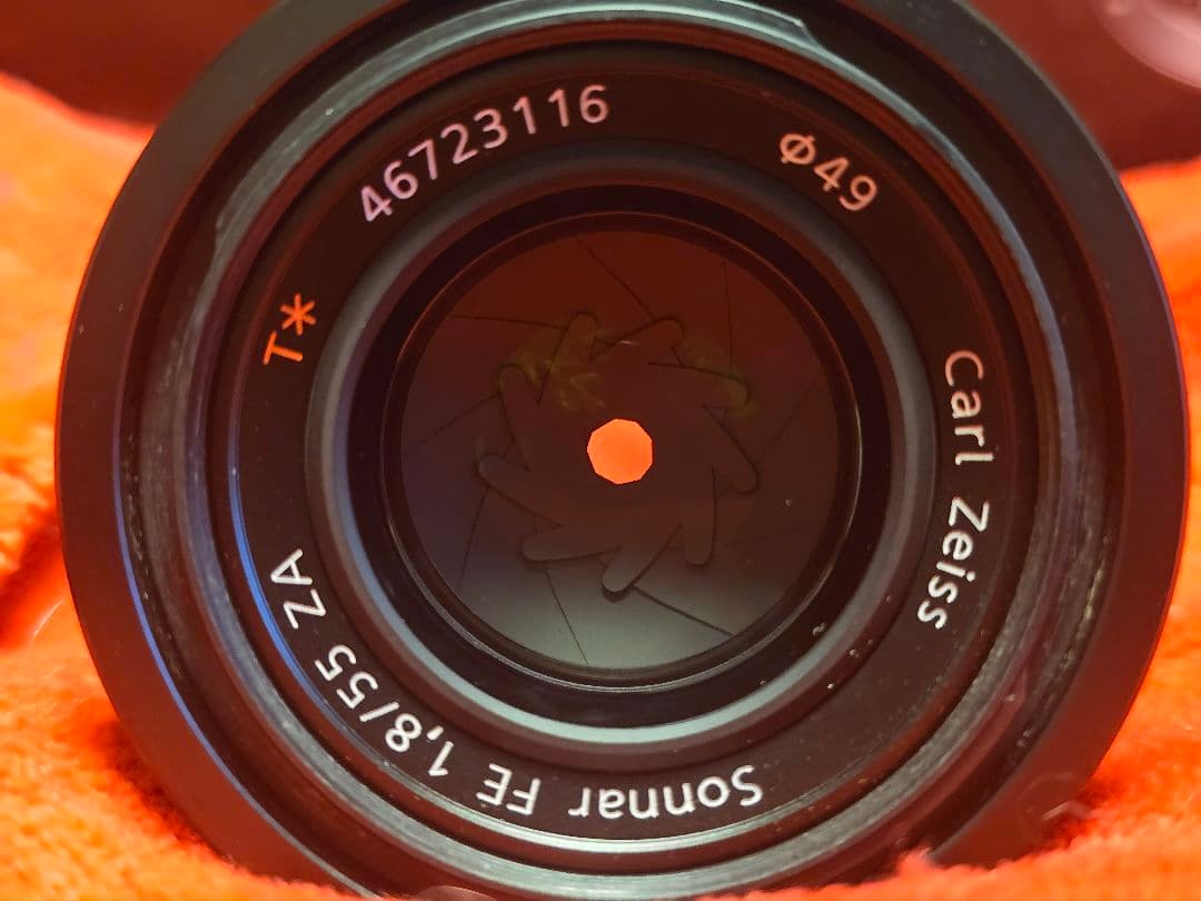 【美品】Sony Sonnar T* FE 55mm F1.8 ZA レンズ