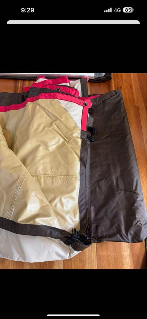 コクーン3フルセットスクエアタープ付き